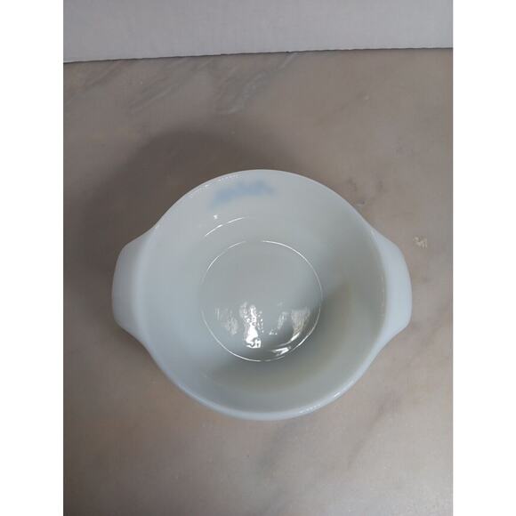 Fire King Anchor Hocking Blue Cornflower 1.5Qt #437 1Qt #436 Vintage casserole - Picture 5 of 16
